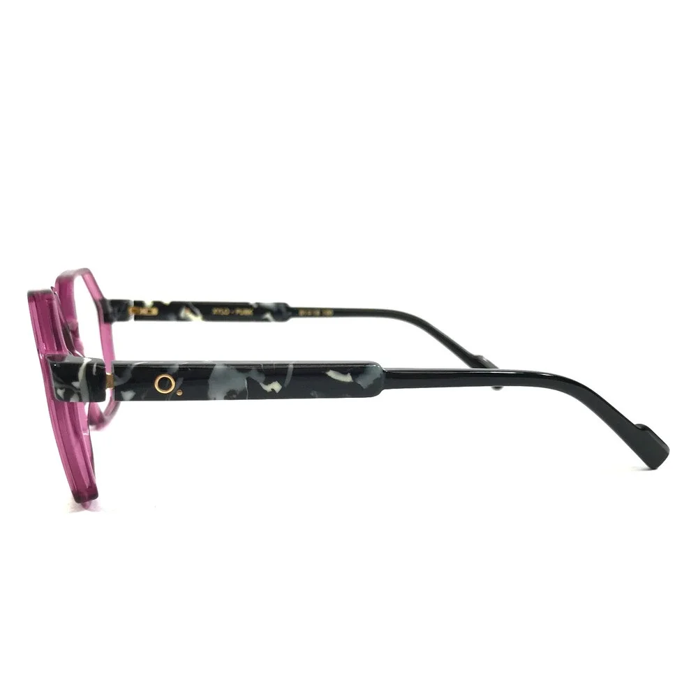 Etnia Barcelona Eyeglasses Frames XYLO PUBK Purple Black Full Rim 51-16-135